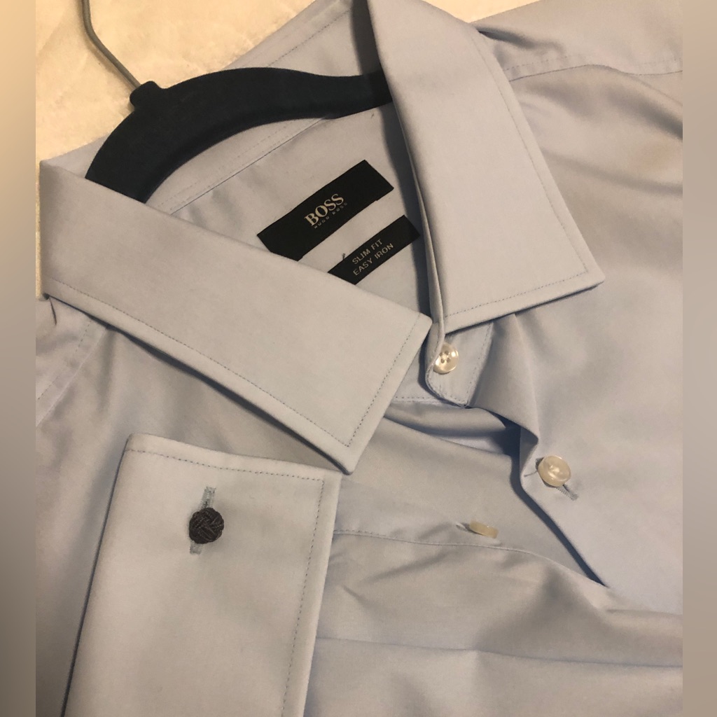 Brand New Hugo Boss Light Blue Dress Shirt